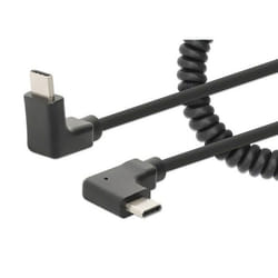 Manhattan 356213 câble USB 1 m USB C Noir