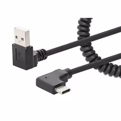 Manhattan 356220, 1 m, USB A, USB C, Noir