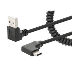 Manhattan 356220 câble USB 1 m USB A USB C Noir
