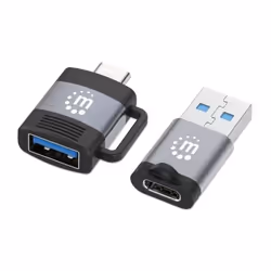 Manhattan 356329, USB 3.2 Gen 1 (3.1 Gen 1), USB Type-C, Noir, Gris, CE RoHS REACH UKCA, 0 - 40 °C, -10 - 85 °C, 10 - 90%