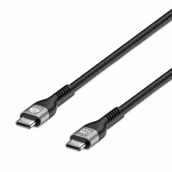 Manhattan 356367, 2 m, USB C, USB C, USB 2.0, 480 Mbit/s, Noir