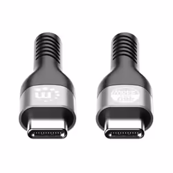 Manhattan 356367 câble USB 2 m USB 2.0 USB C Noir
