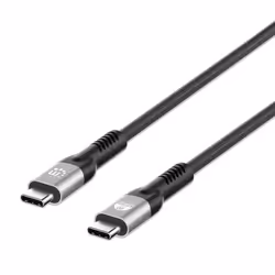 Manhattan 356374, 1 m, USB C, USB C, USB4 Gen 3x2, 40000 Mbit/s, Noir