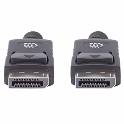 Manhattan 393799 câble DisplayPort 2 m Noir