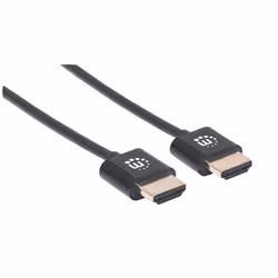 Manhattan 394352 câble HDMI 1 m HDMI Type A (Standard) Noir
