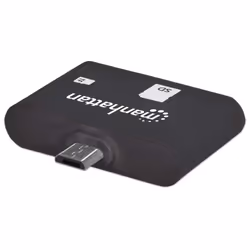 Manhattan 406208, MicroSD (TransFlash), MicroSDHC, MicroSDXC, MMC, MMC Mobile, RS-MMC, SD, SDHC, SDXC, Noir, 480 Mbit/s, Acry ...