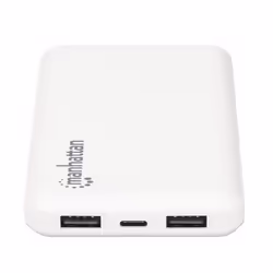 Manhattan 406277 banque d'alimentation électrique Lithium Polymère (LiPo) 10000 mAh Blanc - Vue supplémentaire 6