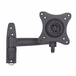 Manhattan 423700 support d'écran plat pour bureau 27" Noir Mur
