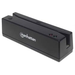 Manhattan 460255 lecteur de carte magnétique Noir USB