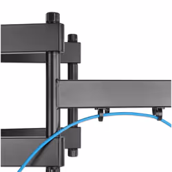 Manhattan 461221 support d'écran plat pour bureau 2,54 m (100") Noir Mur - Vue supplémentaire 10
