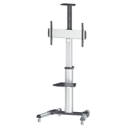 Manhattan 461245 support d'écran plat pour bureau 70" Noir, Argent Sol