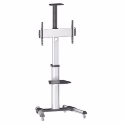 Manhattan 461245 support d'écran plat pour bureau 70" Noir, Argent Sol