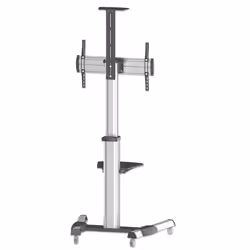 Manhattan 461245 support d'écran plat pour bureau 70" Noir, Argent Sol