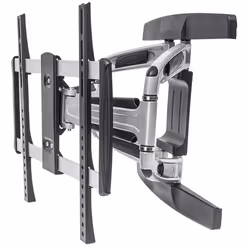 Manhattan 461306, 50 kg, 81,3 cm (32"), 139,7 cm (55"), 200 x 200 mm, 400 x 400 mm, Noir, Argent