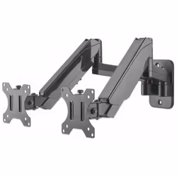 Manhattan 461627 support d'écran plat pour bureau 32" Noir Mur