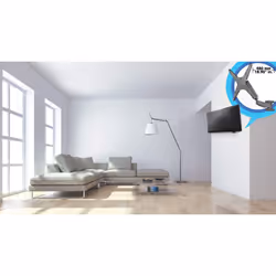 Manhattan 461641 support d'écran plat pour bureau 60" Noir Mur
