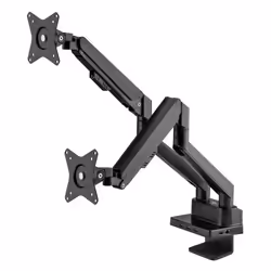 Manhattan 461887, 18 kg, 43,2 cm (17"), 81,3 cm (32"), 100 x 100 mm, Réglage de la hauteur, Noir
