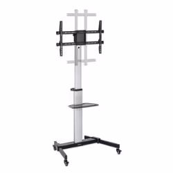 Manhattan 462327 support pour téléviseur 2,18 m (86") Noir, Argent