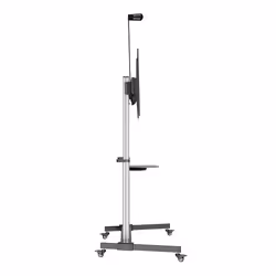 Manhattan 462563 support pour téléviseur 2,54 m (100") Noir, Argent - Vue supplémentaire 5