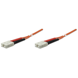 Intellinet 3.0m SC M/M câble de fibre optique 3 m OM2 Orange