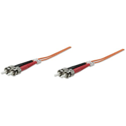 Intellinet 2.0m ST M/M câble de fibre optique 2 m OM2 Orange
