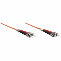 Intellinet 3.0m ST M/M câble de fibre optique 3 m OM2 Orange
