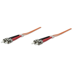 Intellinet 5.0m ST M/M câble de fibre optique 5 m OM2 Orange