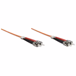 Intellinet 5.0m ST M/M câble de fibre optique 5 m OM2 Orange