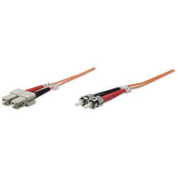 Intellinet 2.0m ST-SC M/M câble de fibre optique 2 m OM2 Orange