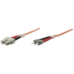 Intellinet 5.0m ST-SC M/M câble de fibre optique 5 m OM2 Orange