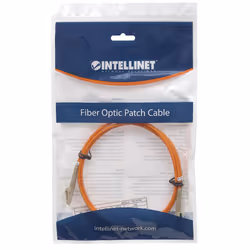 Intellinet 5.0m LC M/M câble de fibre optique 5 m OM2 Orange