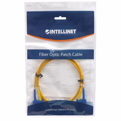 Intellinet 470605 câble de fibre optique 1 m SC OS2 Jaune - Vue supplémentaire 4