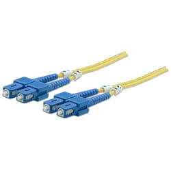 Intellinet 470612 câble de fibre optique 2 m SC OS2 Jaune