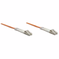 Intellinet 1.0m LC M/M câble de fibre optique 1 m OM1 Orange