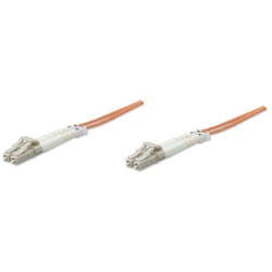 Intellinet 5.0m LC M/M câble de fibre optique 5 m OM1 Orange