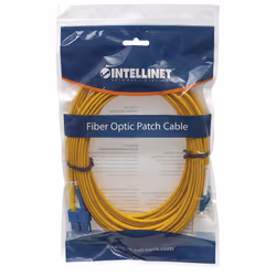 Intellinet 473729 câble de fibre optique 5 m LC SC OS2 Jaune - Vue supplémentaire 5