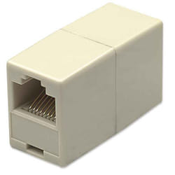 Intellinet 504225 changeur de genre de câble 8P8C Ivoire