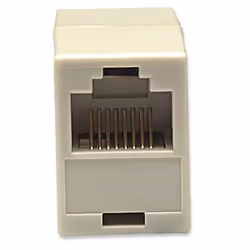 Intellinet 504225 changeur de genre de câble 8P8C Ivoire