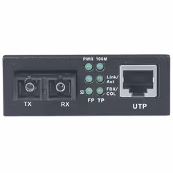 Intellinet 507332 convertisseur de support réseau 100 Mbit/s 1310 nm Monomode