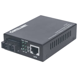 Intellinet 507349 convertisseur de support réseau 1000 Mbit/s 1310 nm Monomode Noir