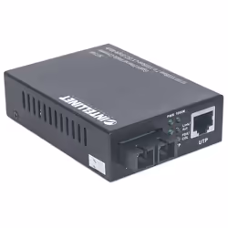 Intellinet 507349 convertisseur de support réseau 1000 Mbit/s 1310 nm Monomode Noir