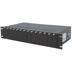 Intellinet 507356 châssis de réseaux 2U Noir