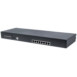 Intellinet 507882 commutateur écran, clavier et souris Noir