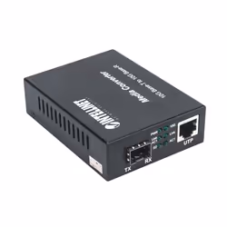 Intellinet 508193 convertisseur de support réseau 10000 Mbit/s Noir - Vue supplémentaire 4