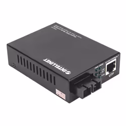 Intellinet 508209 convertisseur de support réseau 1000 Mbit/s 1310 nm Monomode Noir