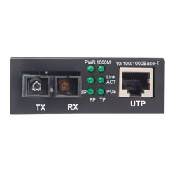Intellinet 508209 convertisseur de support réseau 1000 Mbit/s 1310 nm Monomode Noir