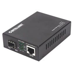 Intellinet 508216 convertisseur de support réseau 1000 Mbit/s Noir