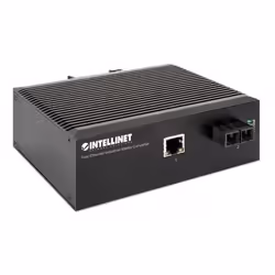 Intellinet 508322 convertisseur de support réseau 1310 nm Monomode Noir