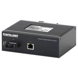 Intellinet 508346 convertisseur de support réseau 1000 Mbit/s 1310 nm Monomode Noir
