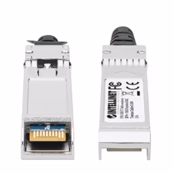 Intellinet 508377 câble de fibre optique 0,5 m SFP+ Noir, Argent